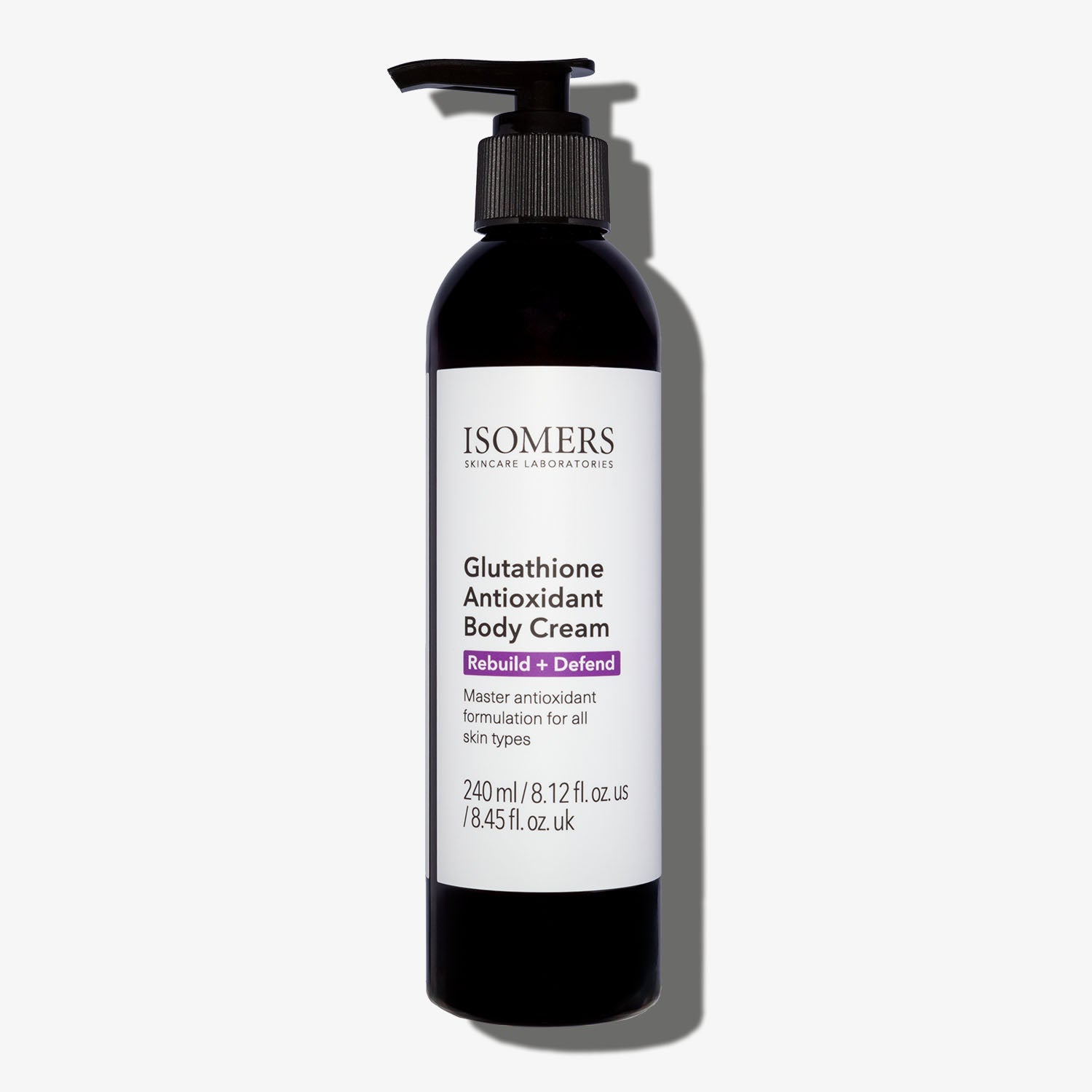 Glutathione Antioxidant Body Cream – Isomers Skincare Laboratories